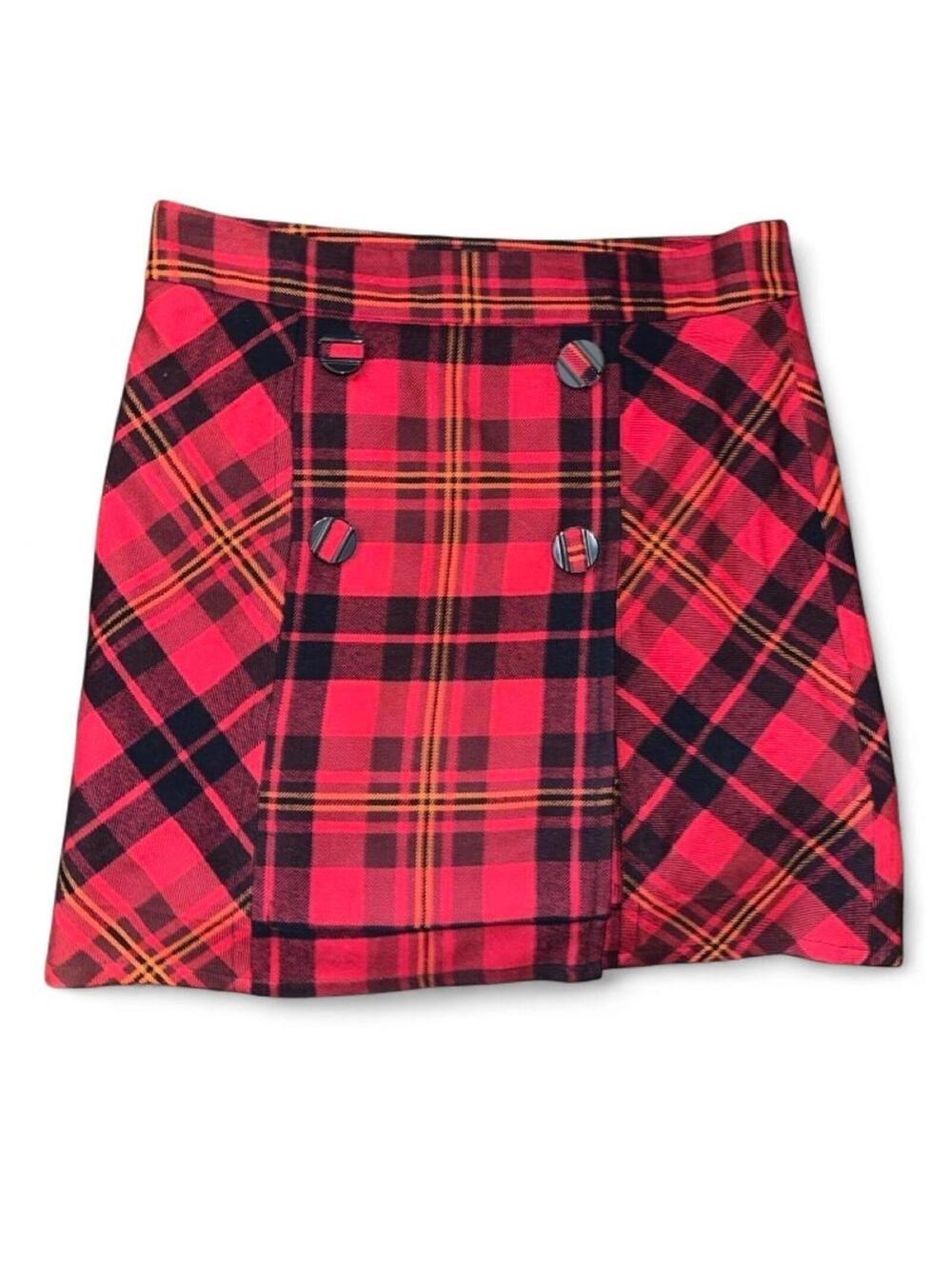 L.A.M.B. Fall 2007 Plaid Mini Skirt – Gwen Stefani Archive Punk Prep small
